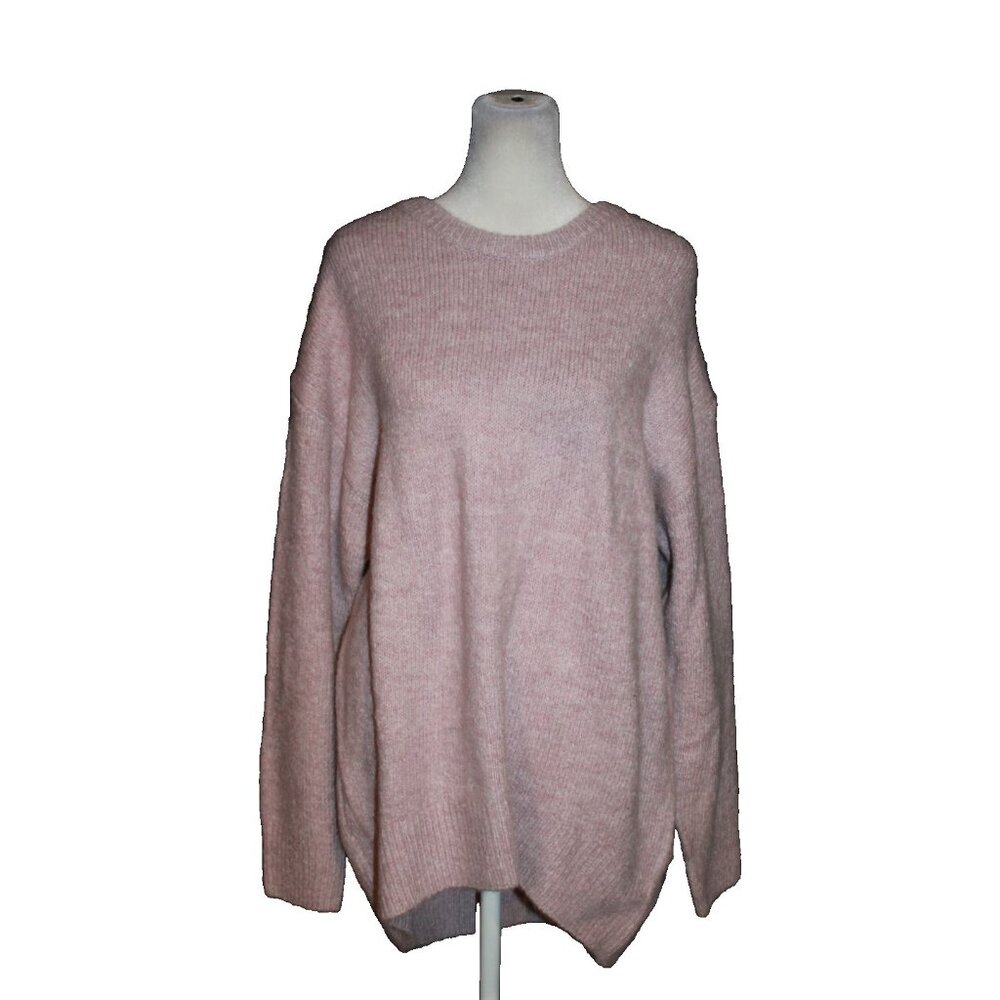 Women’s Go-Recycled Old Navy Lavender Sweater Size Medium M Oversized NEW